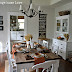 Autumn Table Decor and a Vintage Industrial Table