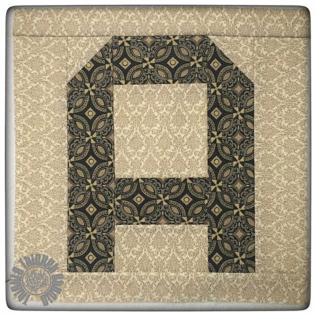 Spell It With Moda Fabric! Monogram Pillow Tutorial by Thistle Thicket Studio. www.thistlethicketstudio.com