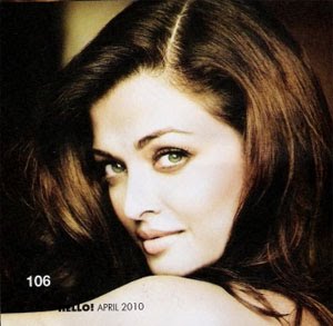 Bollywood actress and former Miss World Aishwarya Rai looks stunning in Hello Magazine Photoshoot