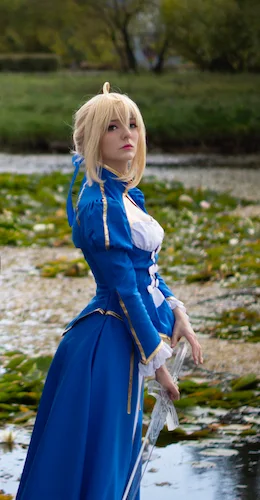 Galeri Cosplay Saber (Fate Grand Order) Seksi dan Kawaii!