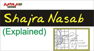 Shajra Nasab NADRA