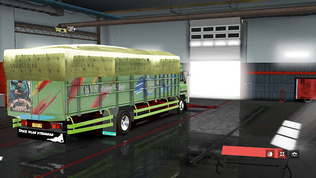 Skin Livery Mod old Hino Ranger v2.0 Arfakhsyad Azzam Faylasuf Dafa