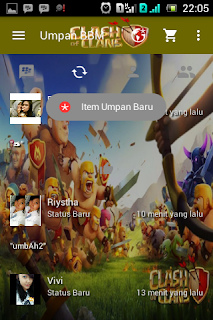 BBM Tema Clash Of Clans COC Apk Terbaru