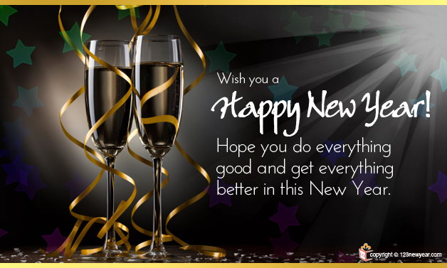 New Year 2015 Cards