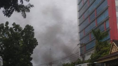 STO Telkom Pekanbaru Terbakar, Jaringan Telkomsel Lumpuh di Sumbar