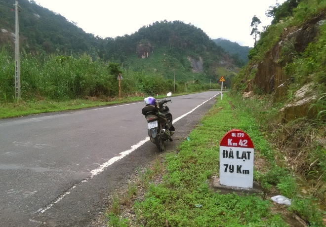 Mit dem Moped von Nha Trang nach Da Lat
