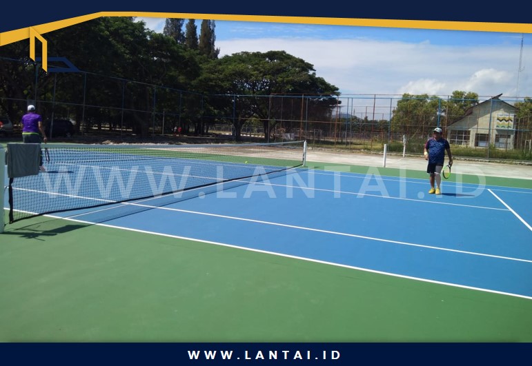 Kontraktor Lantai Tenis Tebing Tinggi Terbaik #1