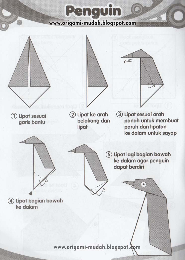 Cara Membuat Origami  Hewan  Dengan Mudah Tutorial Origami  