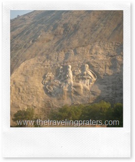Stone Mountain carving  