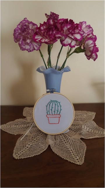 Cactus - free embroidery pattern