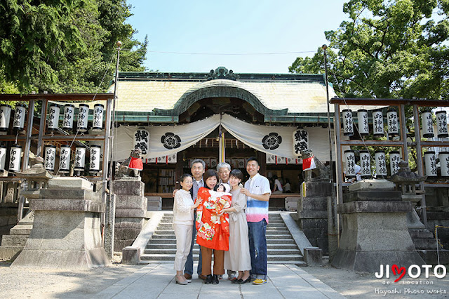 茨木神社お宮参り出張撮影