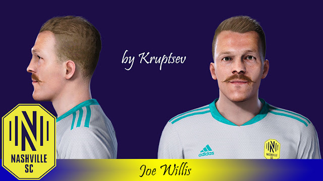 Joe Willis Face For eFootball PES 2021