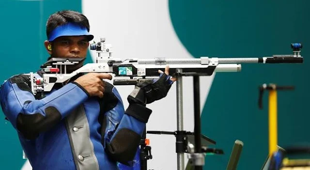 Asian Games 2018 - Indian Shooter Deepak Kumar wins 10m air rifle Silver medal