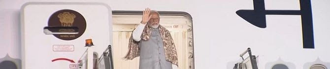PM Modi Emplanes For His Visit To UAE For COP28 World Climate Action Summit