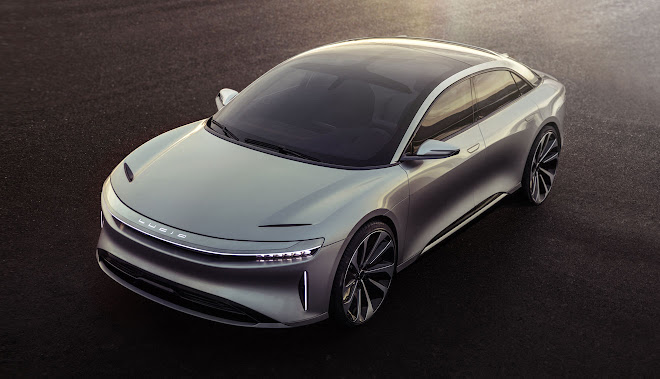 Lucid Air front view