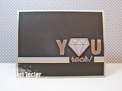 You Rock card-designed by Lori Tecler/Inking Aloud-stamps from Avery Elle