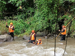 Terseret Arus Saat Rafting, Satbrimob Polda Bali Lakukan Pencarian