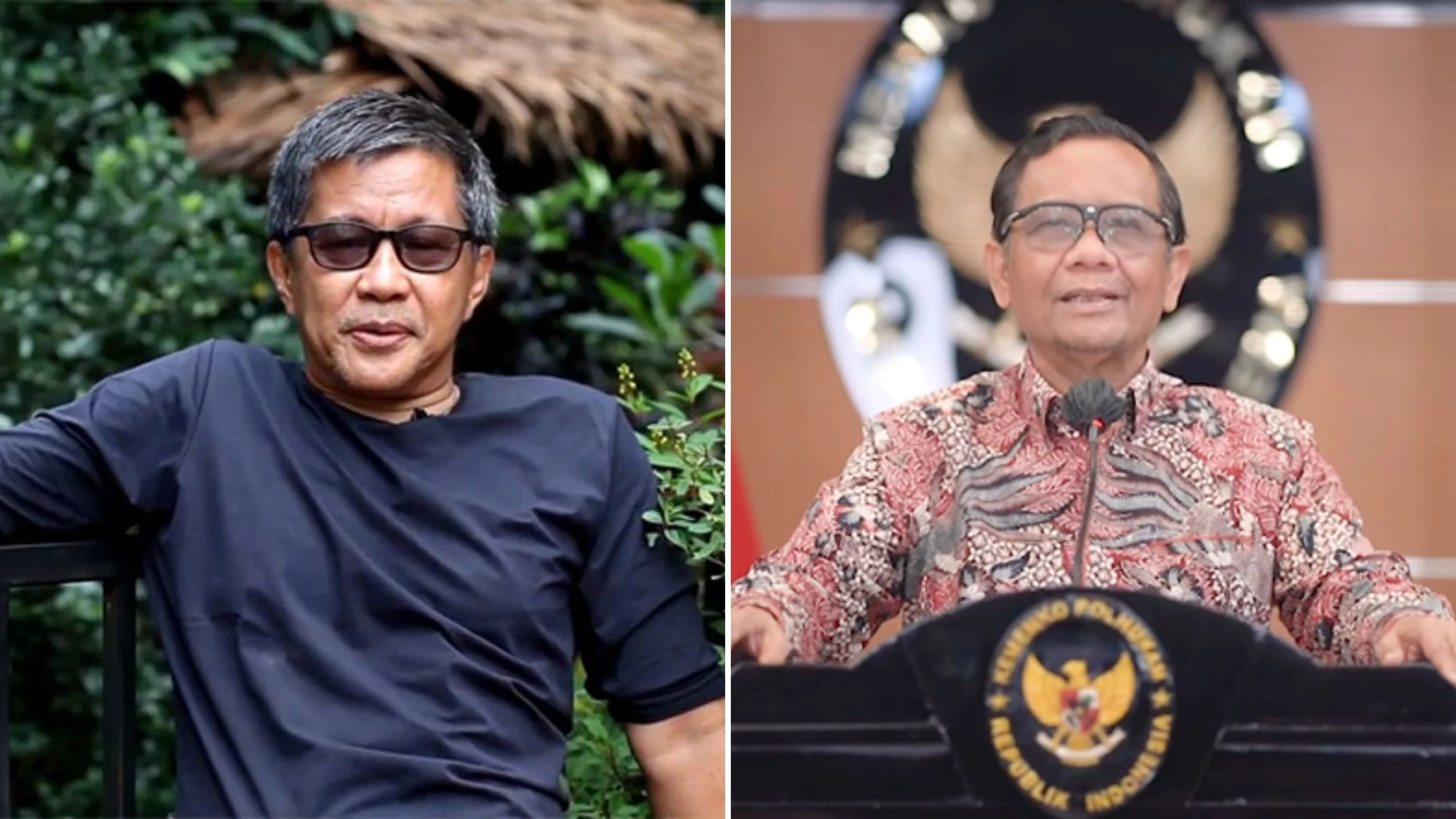 Mahfud MD Sebut Situasi Negara Saat Ini Sangat Mengerikan, Rocky Gerung: Jokowi dan Menteri Sudah Gak Mampu!
