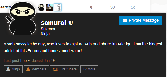 User Profiles