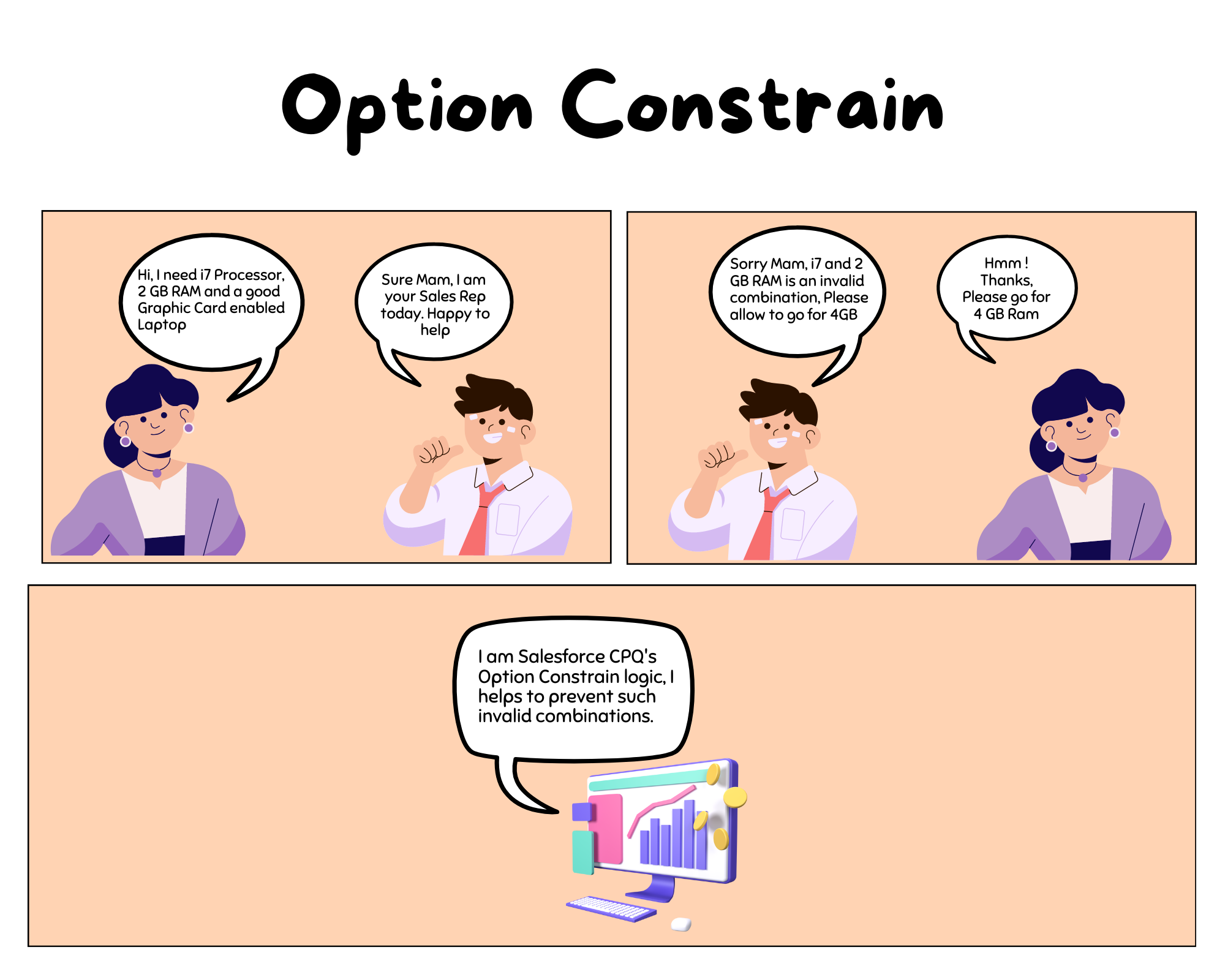 Salesforce CPQ Tutorial 9 - Option Constrain