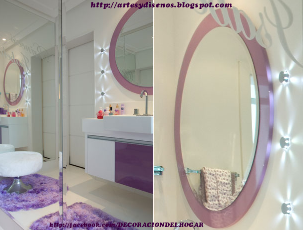 Decoración de Baños Pequeños y Modernos by artesydisenos.blogspot.com