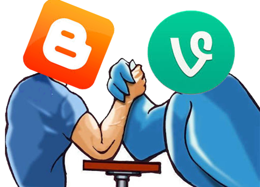 bloggervsvlogger