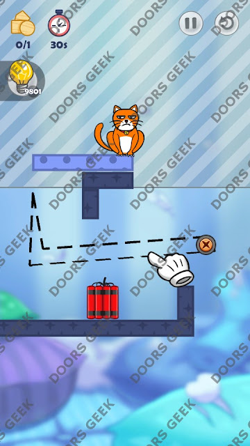 Hello Cats Level 131 Solution, Cheats, Walkthrough 3 Stars for Android and iOS