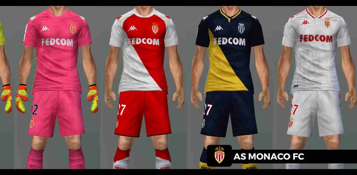 ultigamerz PES 6 AS Monaco 202021 GDB Kits