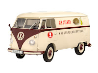 Revell 1/24 VW T1 'Dr. Oetker' (07677) Colour Guide & Paint Conversion Chart