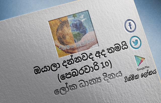 දවසේ වැදගත්කම - පෙබරවාරි 10 ලෝක ධාන්‍ය දිනය (Significance Of The Day - February 10 World Pulses Day) - Your Choice Way