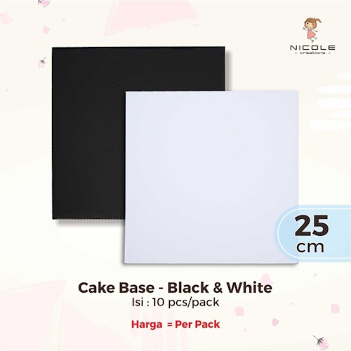 Cake Base  / Tatakan Kue / Alas Kue / Bottom Cake Polos (NICOLE Product)