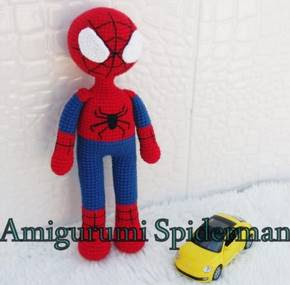 PATRON GRATIS SPIDERMAN AMIGURUMI 35509