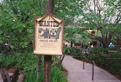 Wanted Poster Splash Mountain Mtn. Disney World