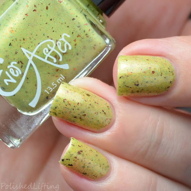 yellow nail polish