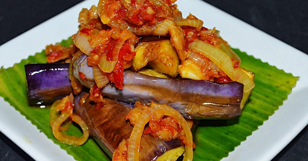 resepi terung goreng berlada