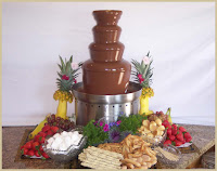 chocolate fountain