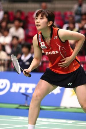 Japan Beautiful Female Badminton Player Reiko Shiota I 