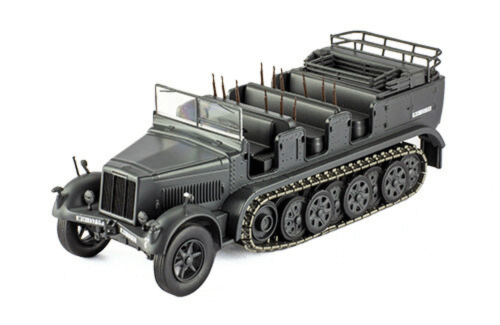 sd.kfz. 7 1:43, coleccion coches militates de la segunda guerra mundial altaya españa
