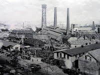 Industriefotografie, Werksaufnahmen, schwarz-weiß Fotografie