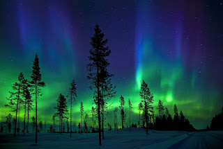 Northern lights in Lapland