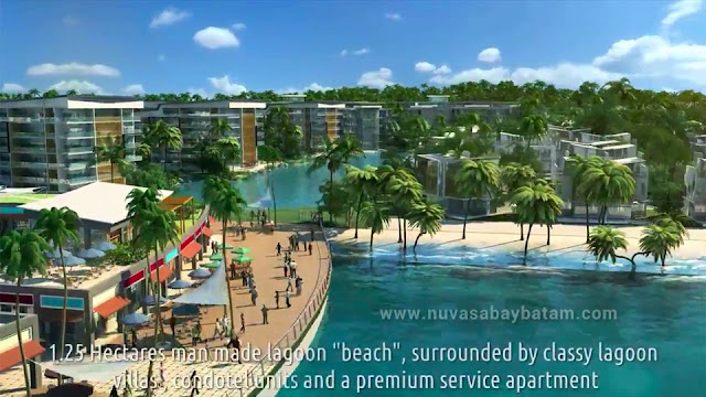 Nuvasa Bay Batam Beach Lagoon