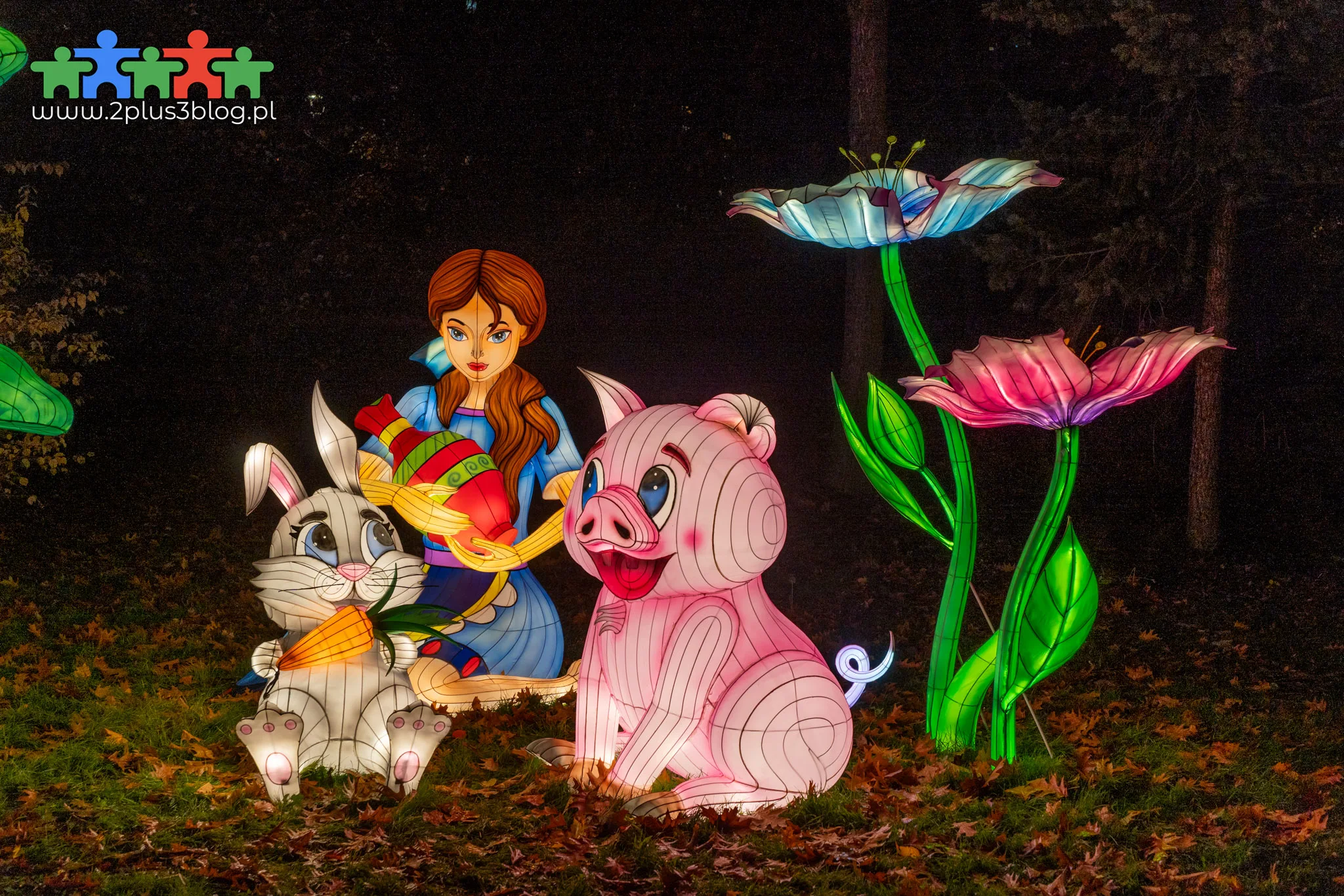 Ogród Świateł ponownie zawitał w chorzowskiej Legendii! W tym roku  nawiązuje do kultowej bajki Disneya: Piękna i Bestia.