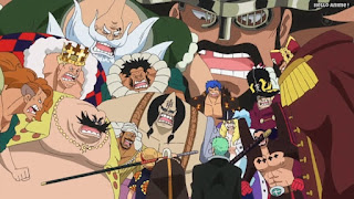 ワンピースアニメ ドレスローザ編 684話 麦わら大船団 Straw Hat Grand Fleet  | ONE PIECE Episode 684