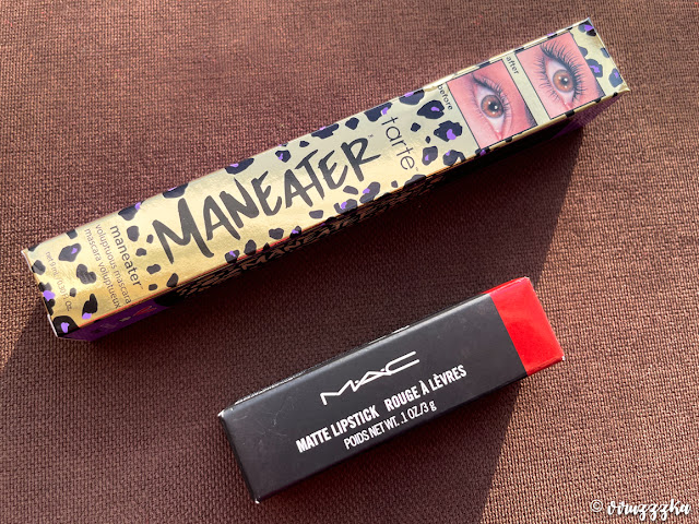 Tarte Maneater Mascara Mac Matte Lipstick Chili Review