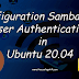 Configuration Samba with User Authentication 