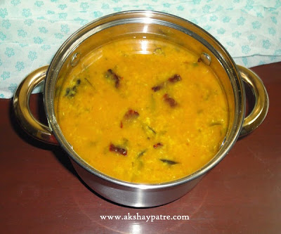 moong dal amti ready to serve