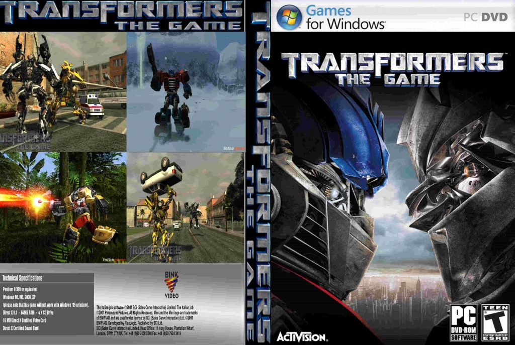 Download Game Transformers PC full version