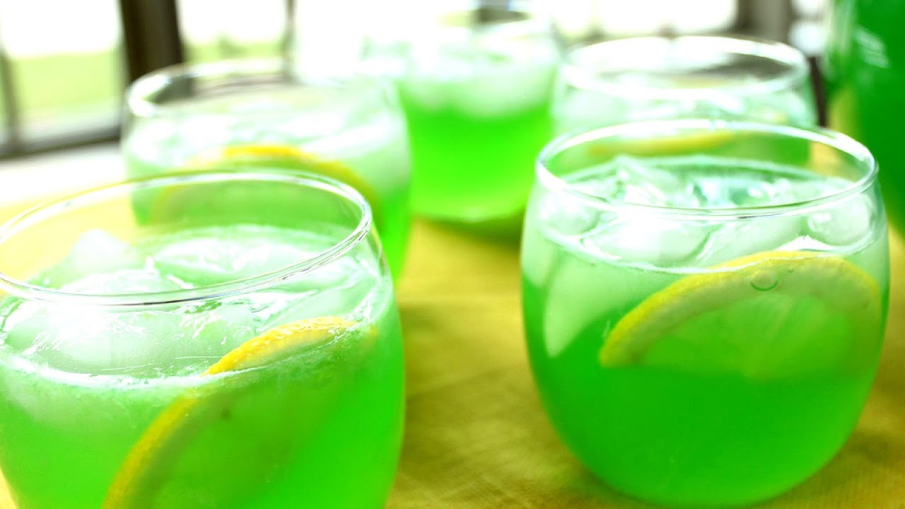 Green Alcoholic Drinks Recipes