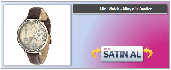 Mini Watch - Minyatür Saatler