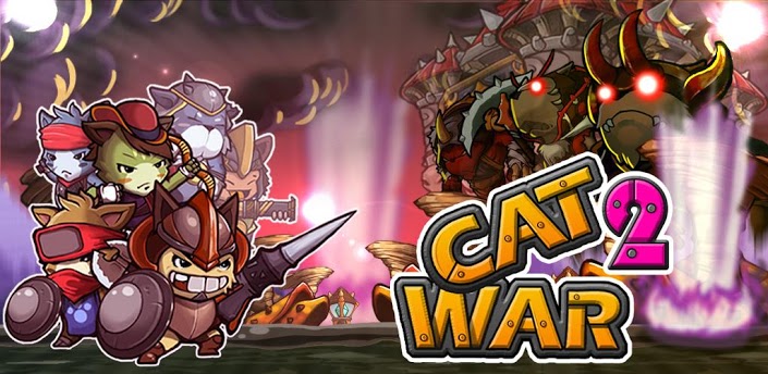 Cat War 2 v1.3 Mod (Free Shopping) APK Download Android